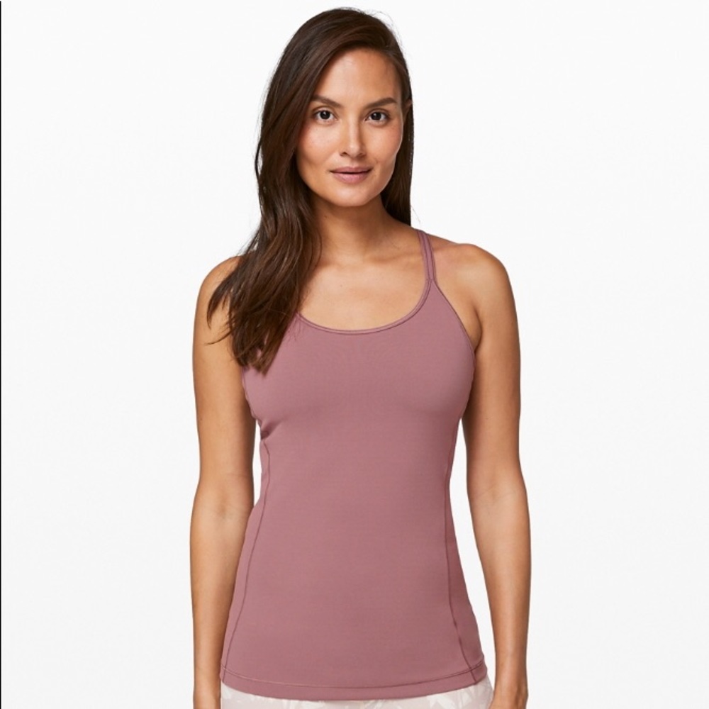 Lululemon Free to Be Dusty Red Workout Tank